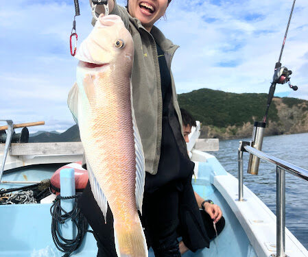 神無月その弐　白甘鯛　イトヨリ　大アジ
